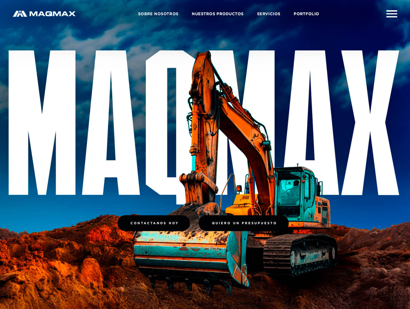 Sitio web Maqmax
