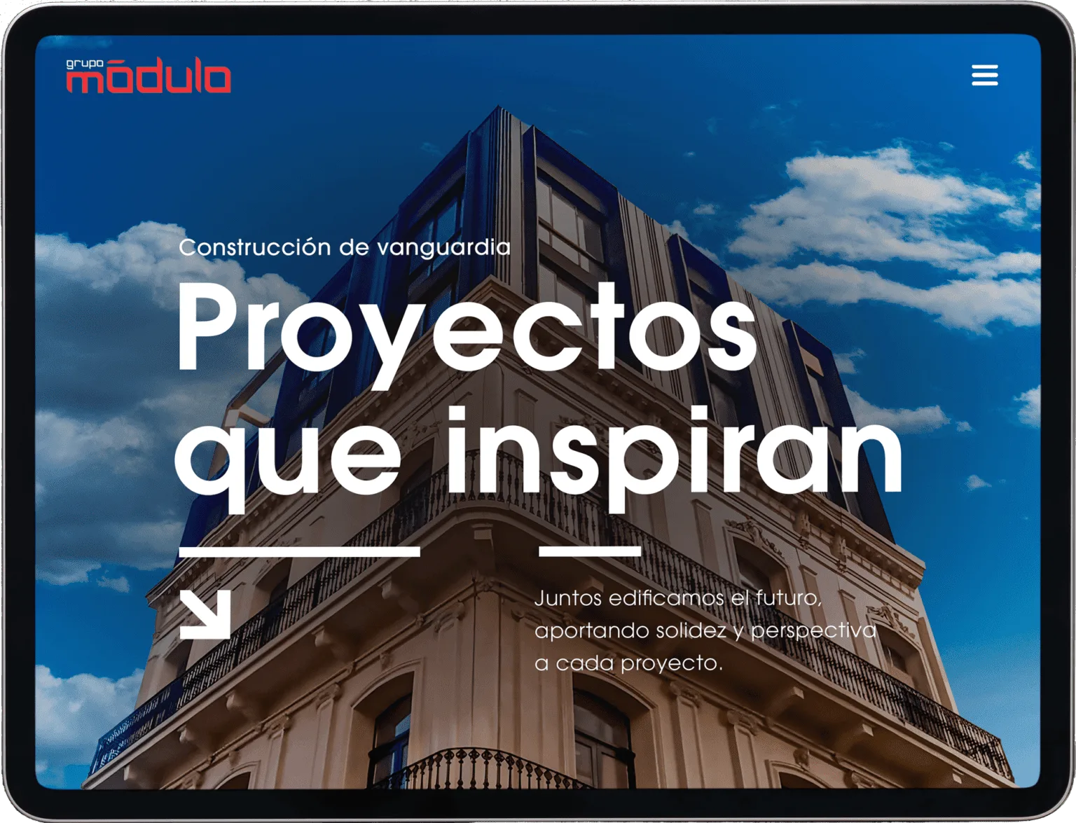 Sitio institucional de Grupo Módulo