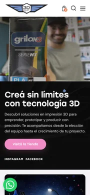 Vista móvil de 3D Fact
