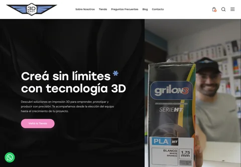 Vista de escritorio de 3D Fact