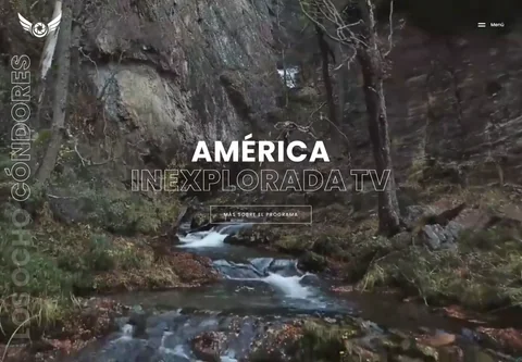 Vista de escritorio de América Inexplorada TV