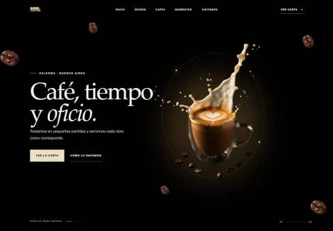 Vista de escritorio de Supercoffee